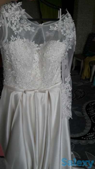 Срочно продам свадьебное платье в комплекте, фотография 1