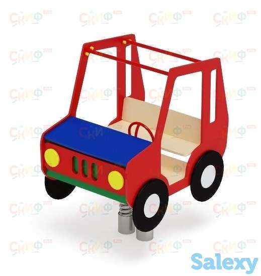 Качалка на пружине Машинка ИО 202, фотография 1