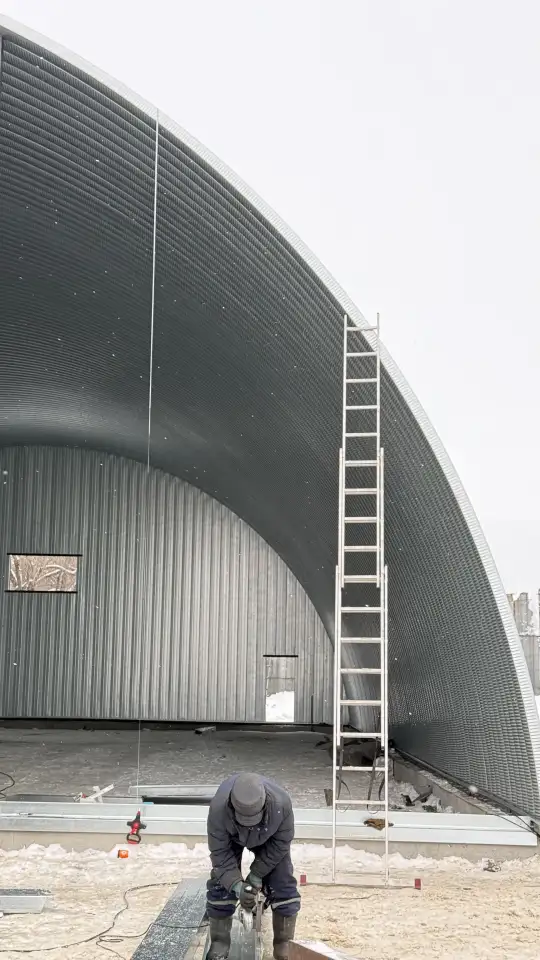 Строительство ангаров, складов, модульных зданий, фотография 7