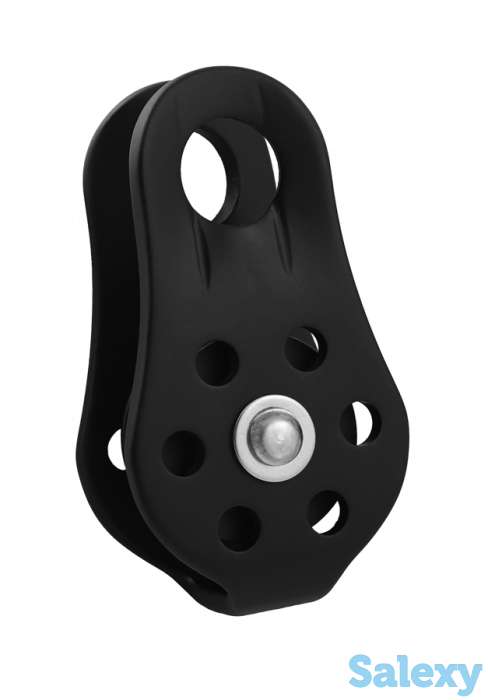 Блок-Ролик Венто Спасатель Одинарный Без Подшипника Черный Дюраль, фотография 2