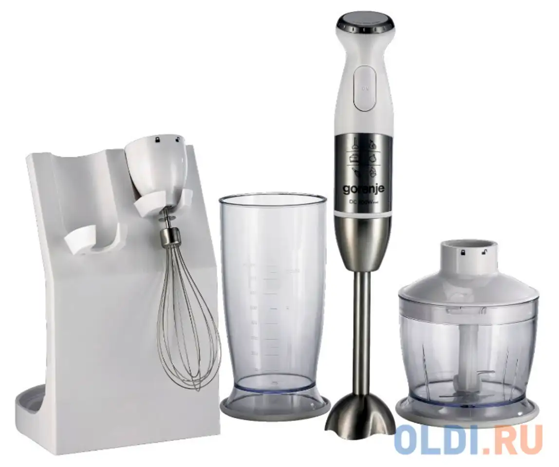 Блендер погружной gorenje hbc806qw белый, фотография 1