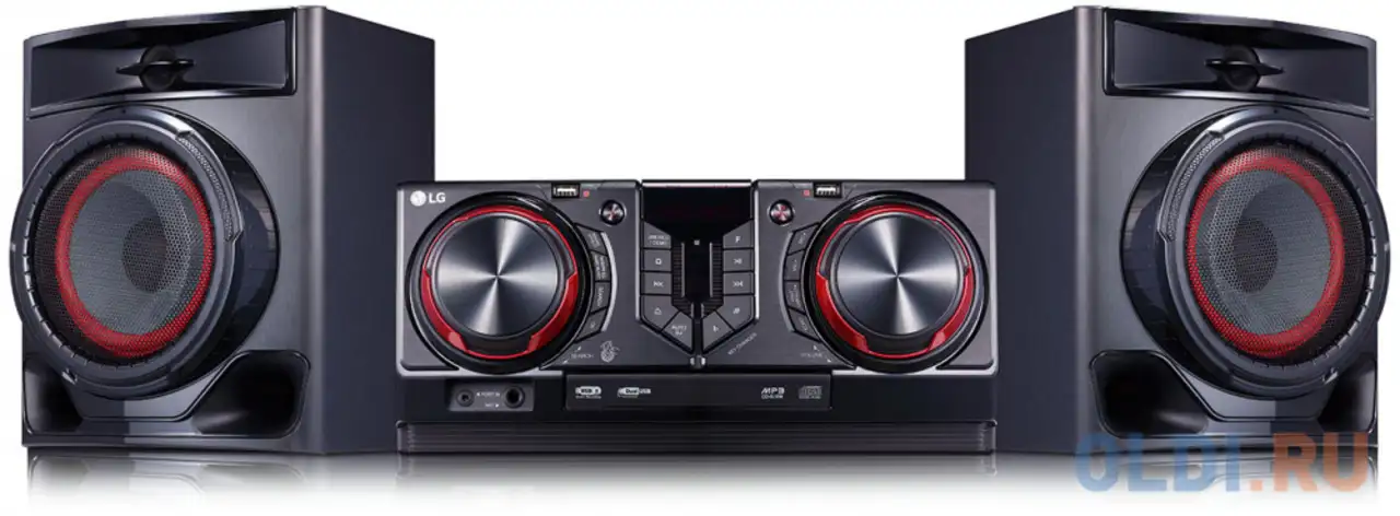 Минисистема lg cj44 480вт черный, фотография 1