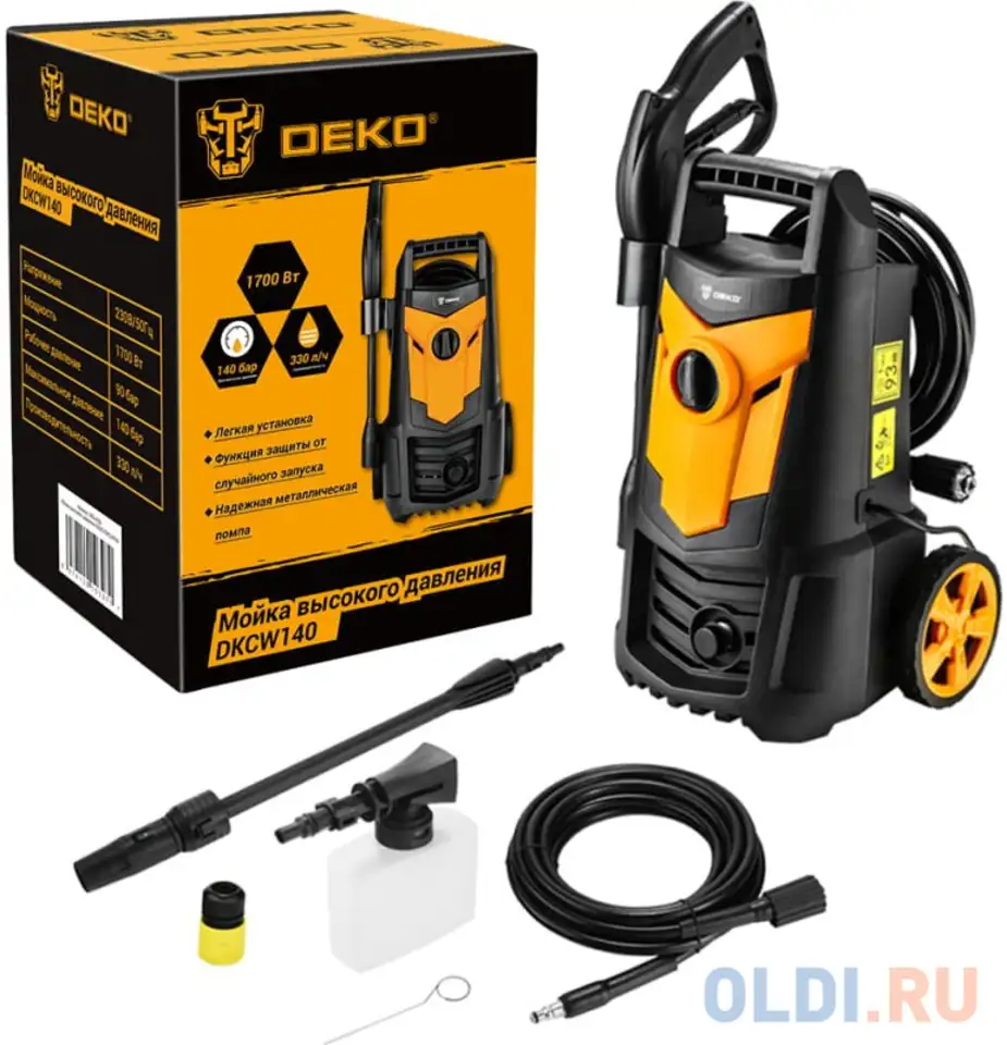 Минимойка deko dkcw140, фотография 1