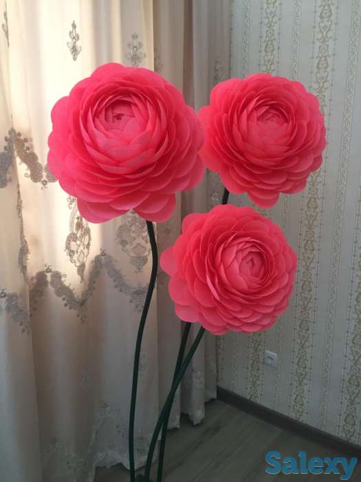 Бумажные цветы, фотография 3