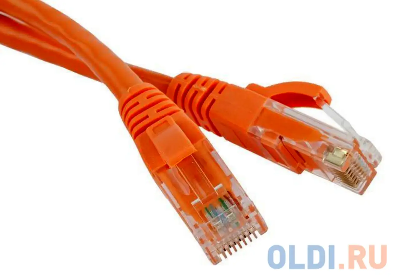 Патч-корд rj45 - rj45, 4 пары, utp, категория 5е, 10 м,, фотография 1