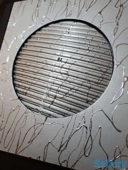 Звонок электрический дверной, сделан в Индии, серебро, фотография 4