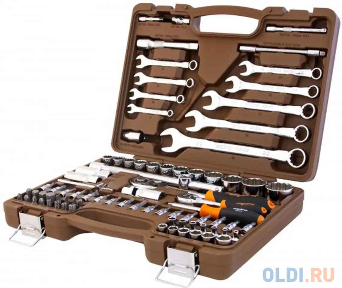 Набор инструментов ombra omt82s12  универсальный, 82 предмета, фотография 1