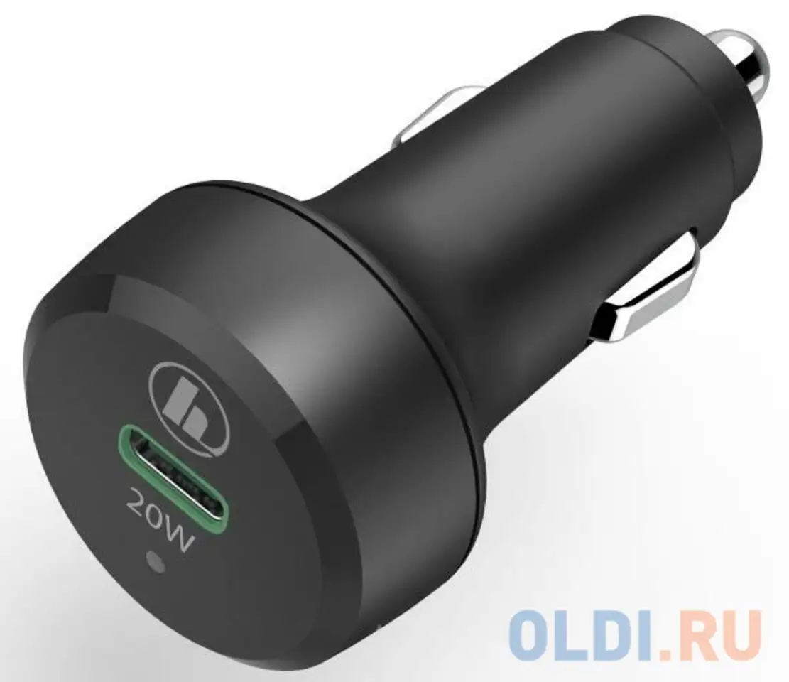 Автомобильное зарядное устройство hama h-210569 1.67а черный, фотография 1