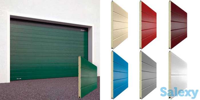 Промышленные секционные ворота, фотография 1