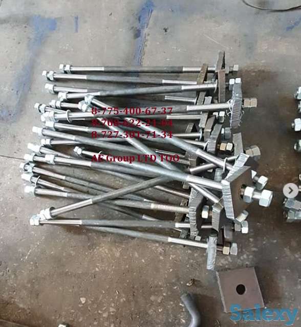 Фундаментные анкерные болты с загибом, фотография 1