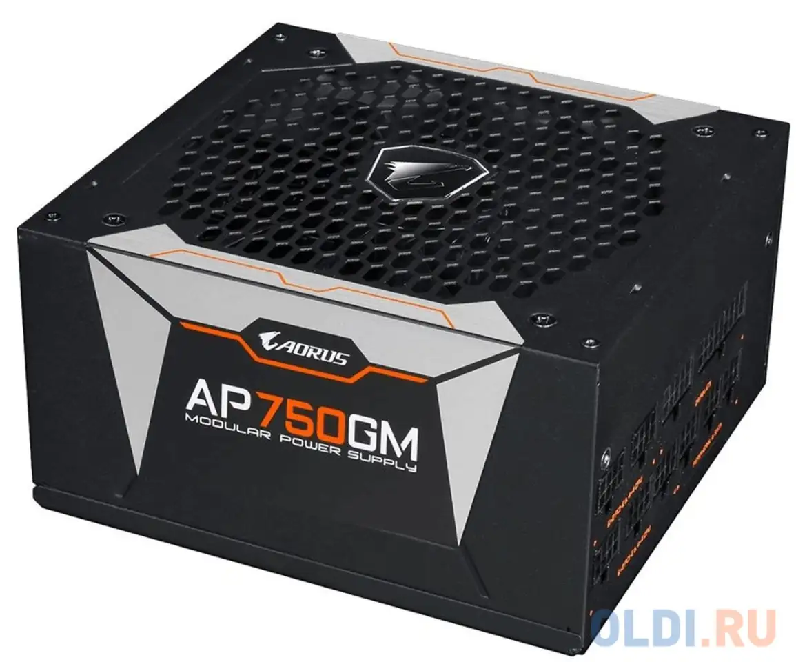 Блок питания gigabyte aorus gp-ap750gm-eu 750 вт, фотография 1