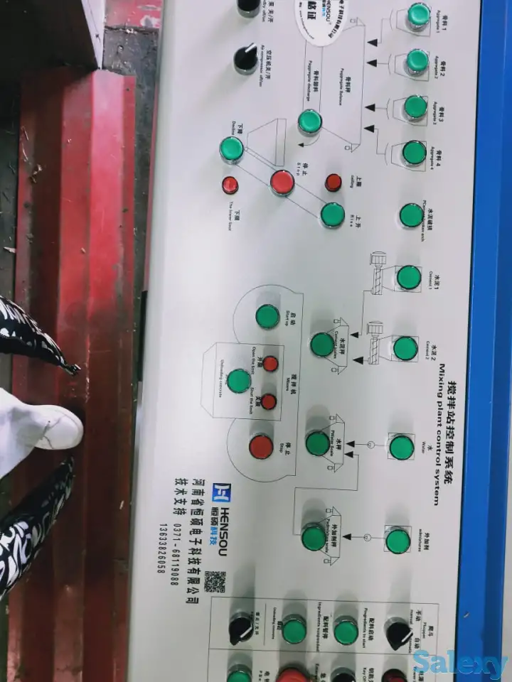 Панель управления работой БСУ  ( бетоносмесительного узла), фотография 4