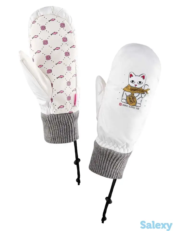 Варежки bonus gloves 19-20 cat fish, фотография 1
