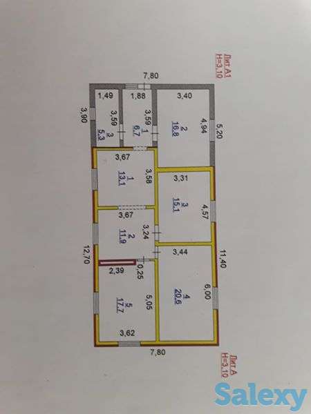 Продаю дом, Поселок Акжар улица Достык, фотография 1