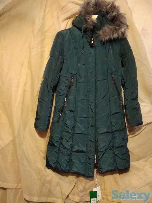 Пуховик теплый с капюшоном, фотография 1