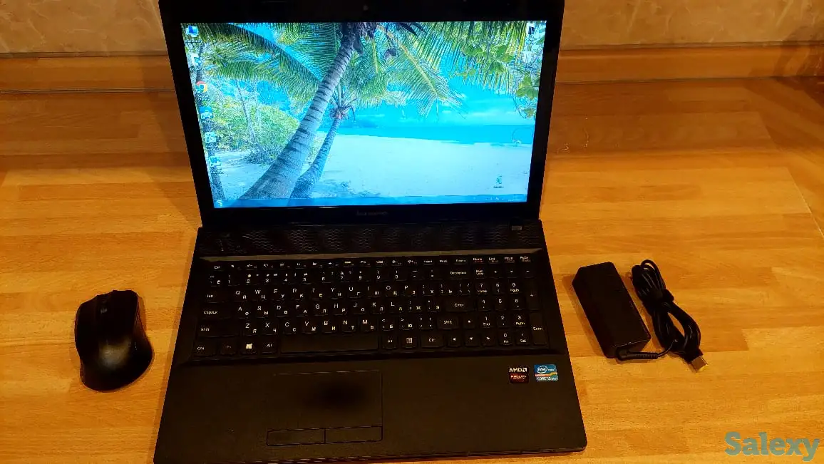 Ноутбук Lenovo G-505 Intel Corei5. Новая батарея, беспроводная мышь., фотография 1