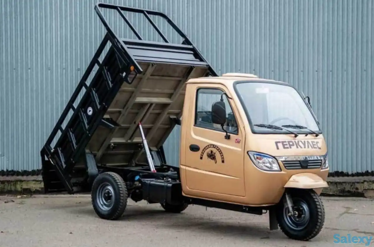 Трицикел муравейник Геркулес самосвал, фотография 8