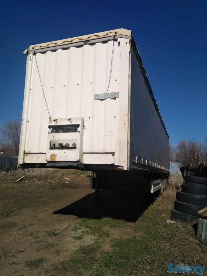 Продам Камаз 1993 года c полуприцепом шторка крона Sdp27. 1999 год, фотография 3