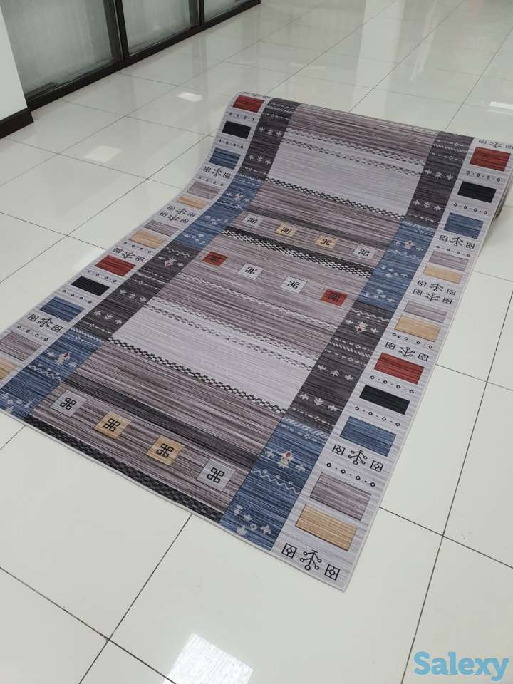 Трендовая ковровая дорожка в скандинавском стиле ковер коврик 140см, фотография 5