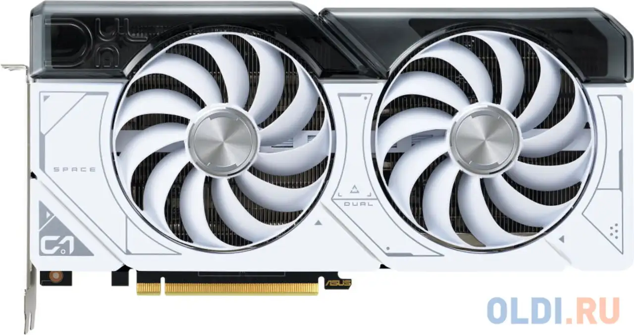 Видеокарта asus nvidia geforce rtx 4070 dual white oc 12288mb, фотография 1