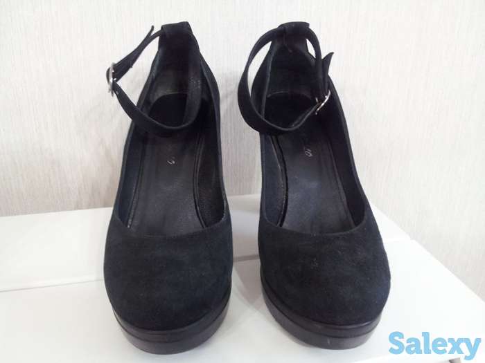 Туфли черные Carvello (Италия), замшевые, недорого, фотография 2