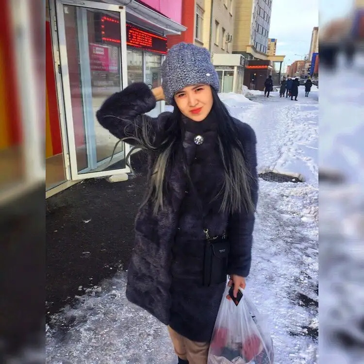 Норковая шуба БУ, фотография 2