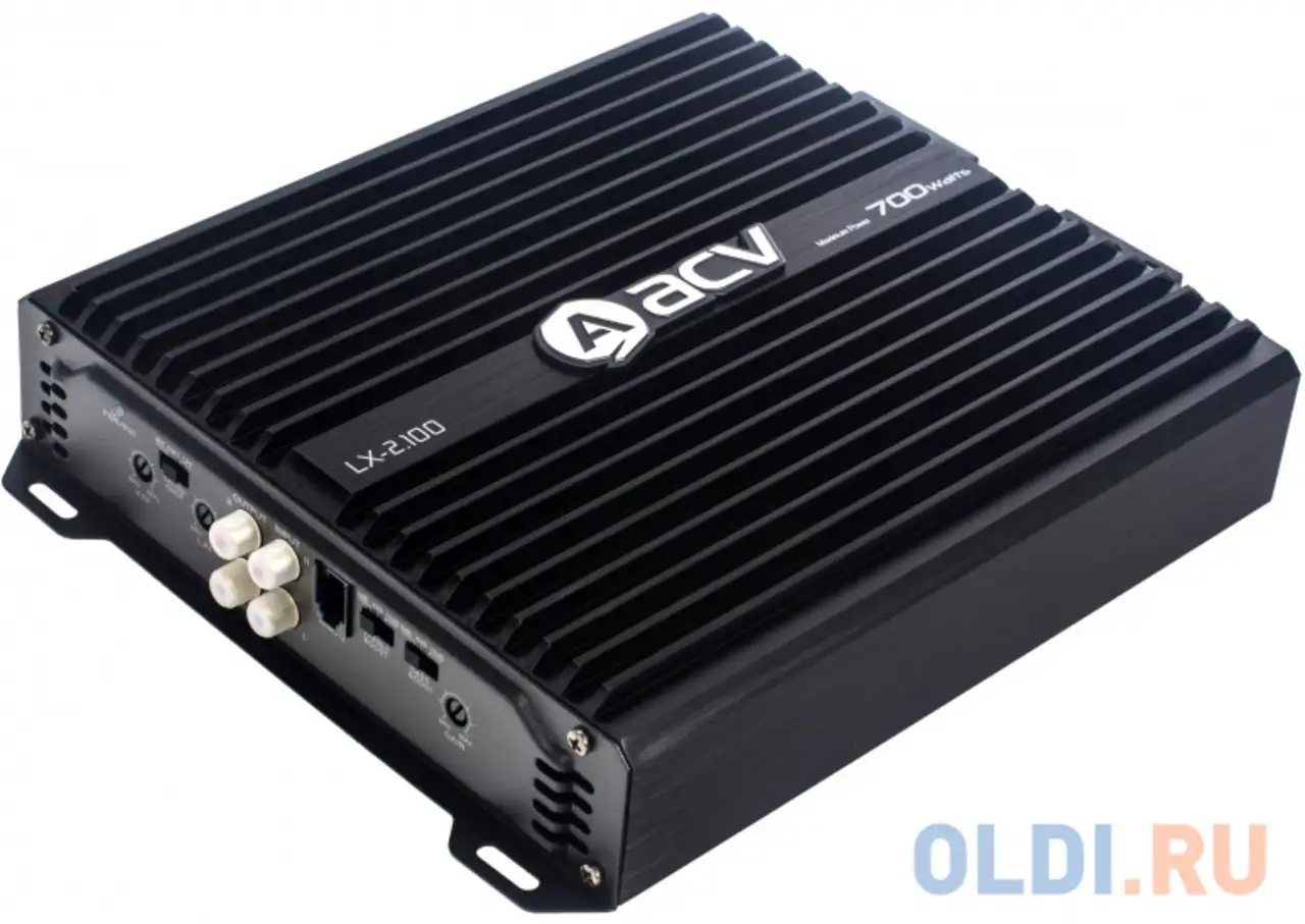 Усилитель автомобильный acv lx-2.100 двухканальный, фотография 1