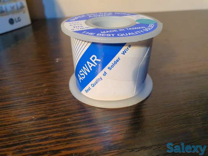 Припой Тайвань (0.7мм - 180 гр, 1 мм - 100 гр), фотография 2