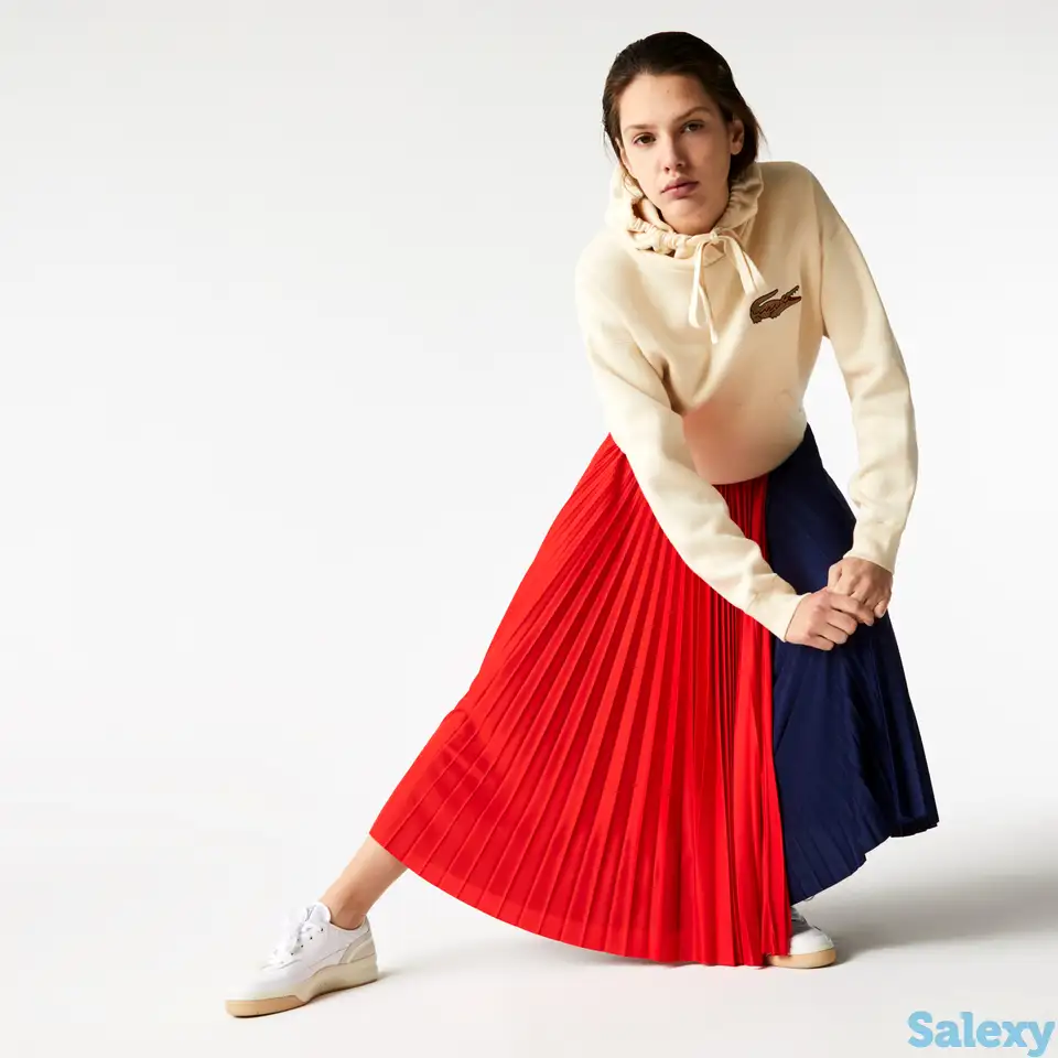 Женская хлопковая юбка lacoste, фотография 1