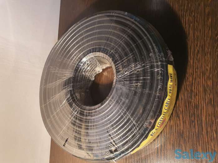 Кабель телевизионный для телевидения Stargold шнур RG-6, 92м 9002ст, фотография 2