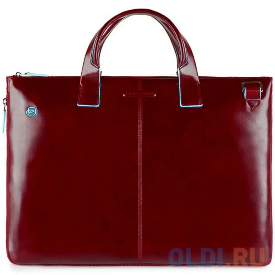 Сумка для ноутбука piquadro blue square ca4021b2/r красный натур.кожа, фотография 1