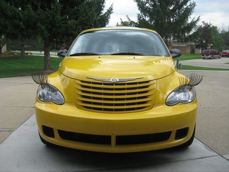 Ресницы для фар 3D, фотография 3