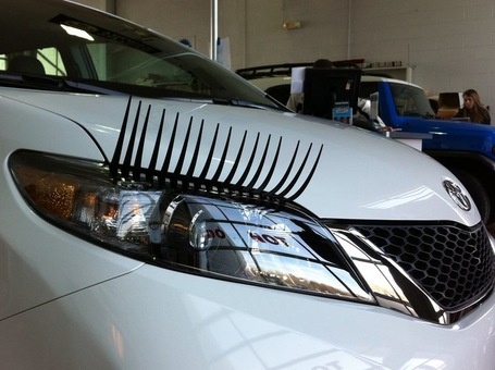 Ресницы для фар 3D, фотография 6