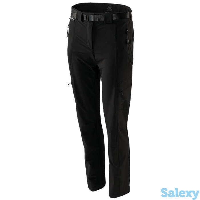 Брюки спортивные женские софт шелл сивера чупрун черные, фотография 1