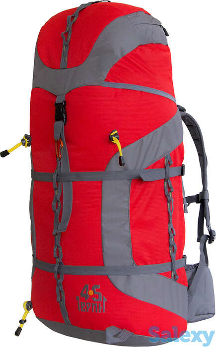 Рюкзак снаряжение termit 45 красный/серый, фотография 1