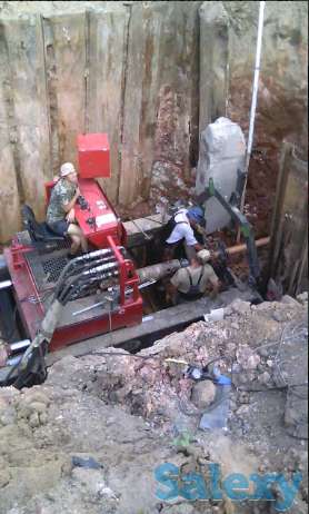 ГНБ (горизонтально-направленное бурение) ГШБ (горизонтально-шнековое бурение), фотография 7