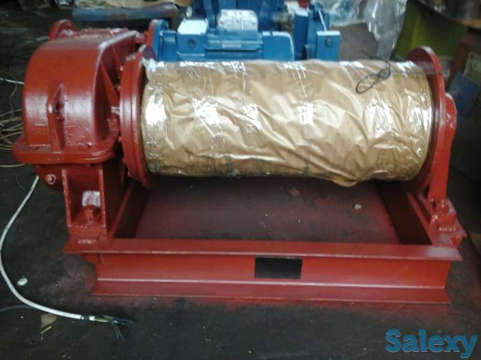 Лебедка маневровая электрическая ЛМ-8 с тросом, фотография 3