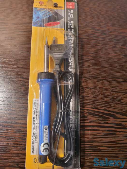 Электропаяльник, 60 Ватт, 220V-240V, паяльник, фотография 5