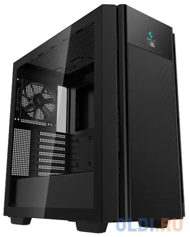 Корпус atx deepcool ch510 mesh digital без бп чёрный, фотография 1