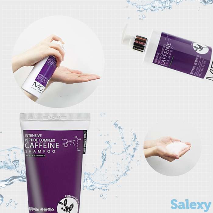Шампунь для волос med:b md:1 intensive peptide caffeine shampoo (300 мл), фотография 3