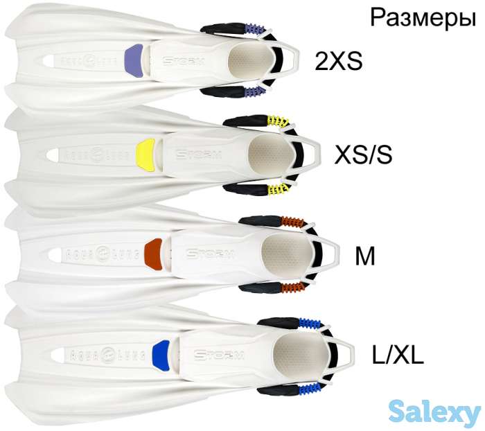 Ласты шторм, dark olive,, фотография 4