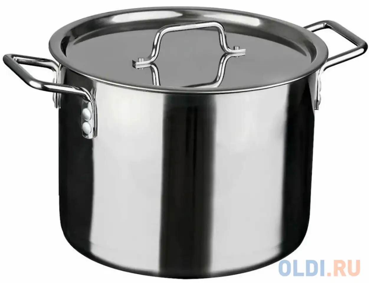 Кастрюля катунь кт-об-15 к 30 см 15 л нержавеющая сталь, фотография 1