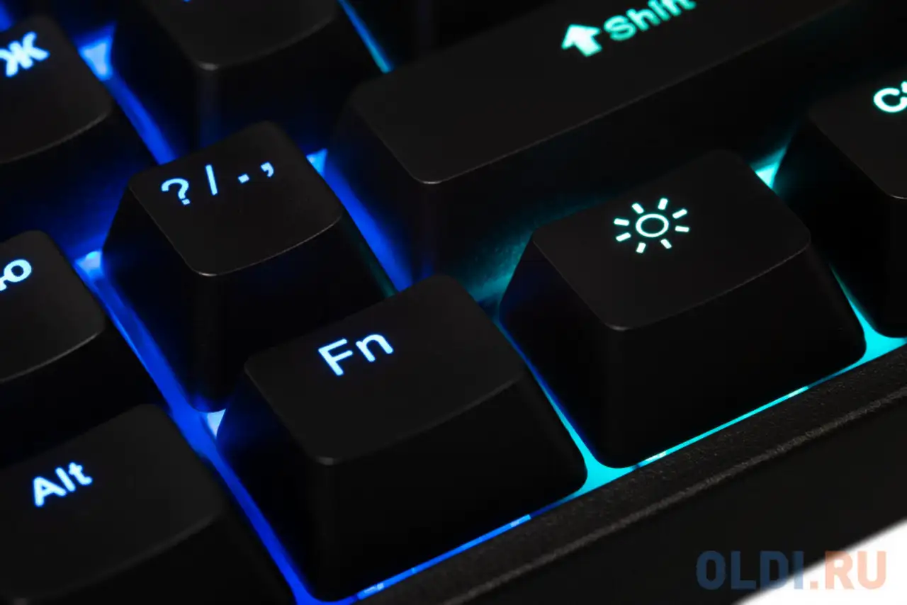 Механическая клавиатура paladin gk-370l ru,rainbow, фотография 1