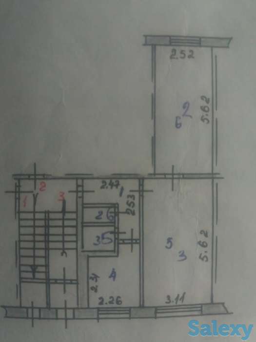 Продается 2-х комн.кв. на Востоке -1, дом 10, фотография 3