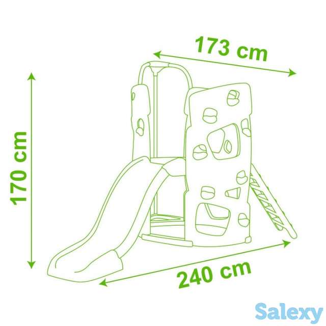 Игровой комплекс башня с горкой SMOBY Франция, фотография 4