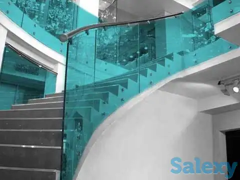 Перила и ограждения из стекла., фотография 2