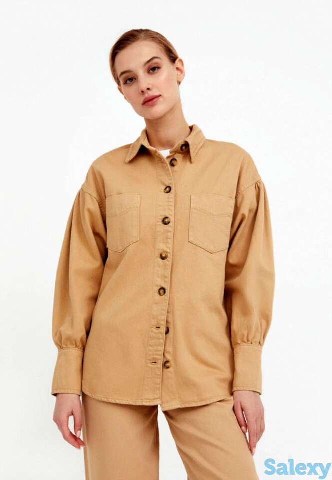 Рубашка джинсовая finn flare, фотография 1