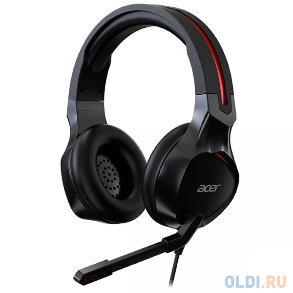 Наушники с микрофоном acer nitro nhw820 черный мониторы оголовье (np.hds1a.008), фотография 1