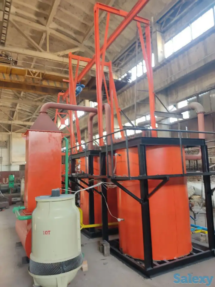 Пиролизная установка печное топливо переработка авто шин пластик пиролиз, фотография 4