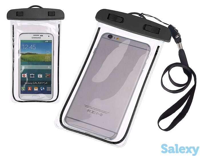 Герметичный чехол tmalltide для телефона черный, фотография 1